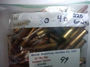 lot 99 image: 1 quart bag 3040 Kreig ammo