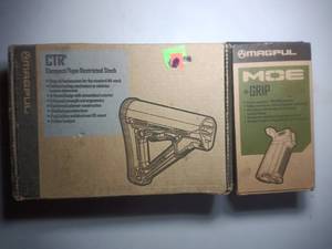 lot 106 image: NIB Magpul stock and Grip