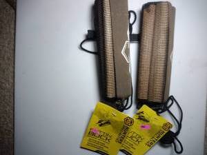 lot 122 image: 2- buck rattle bags