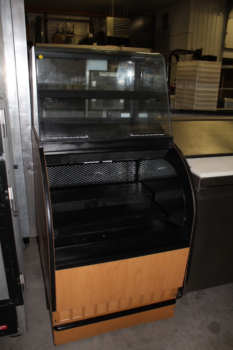 lot 28 image: Display case  Merchandiser by Columbus Show Case Co.