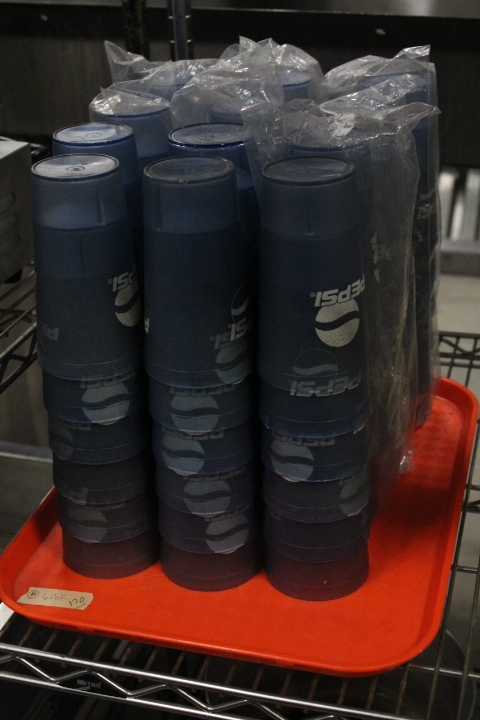 lot 170 image: 16 oz.Pepsi cups