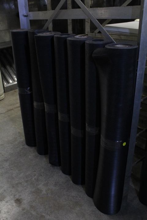 lot 195 image: Rolled rubber mat