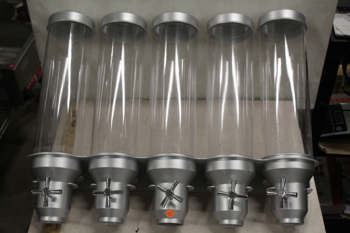 lot 121 image: Ice cream topping  cereal dispensers