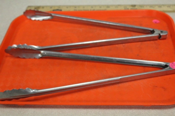 lot 132 image: Large Tongs