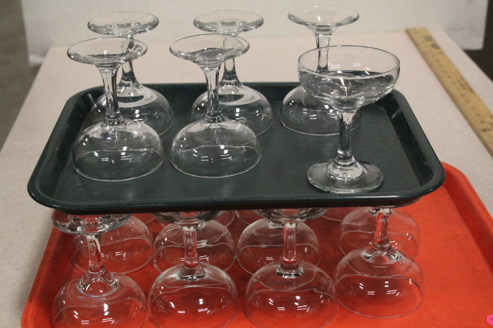 lot 139 image: Stemware lot