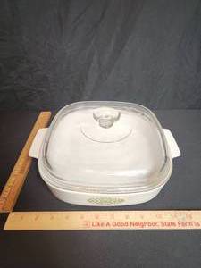 lot 77 image: Shell Oil Company Corning Casserole Dish