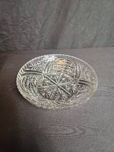 lot 111 image: Stars and Bars Anchor Hocking Thousand Line Pattern