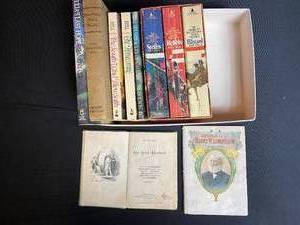 lot 92 image: Lot of Ruth Livingston Hill Books and John James American Bicentennial Collection Books