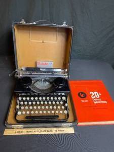 lot 96 image: Vintage Typewriter and Book