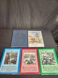 lot 38 image: Lot of 5 Historical Waynesboro PA Books