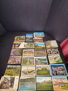 lot 17 image: Lot of 40  Post cards Vintage Maryland Hagerstown, Cascade, New Jersey, Florida and more