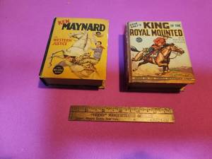 lot 58 image: 2 Big little books. Ken Maynard in western justice and King of the Royal Mounted