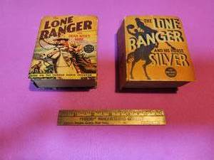lot 60 image: Lone Ranger and dead mens mine and Lone Ranger and his horse Silver  little books