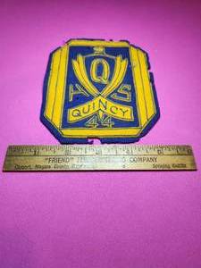 lot 45 image: 1944 Quincy Pennsylvania High School Patch