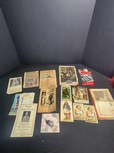 lot 46 image: Lot of old papers  pamphlets and similar items
