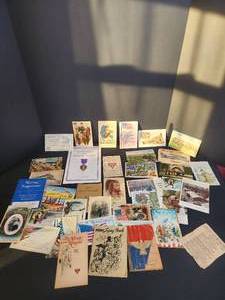 lot 49 image: War photographs  postcards world war I era