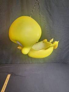 lot 62 image: Tweety Hanging Planter