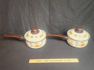 lot 107 image: 2 cooking pots with Lids