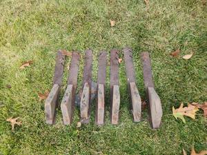 lot 9 image: Old roof straps for roofing