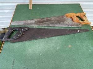 lot 51 image: 2 saws