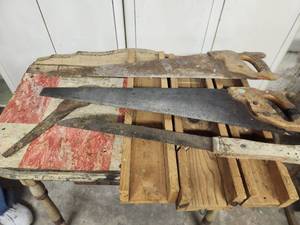 lot 87 image: Wood Saw, Miter Boxes