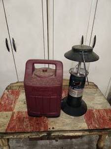 lot 108 image: Propane Lantern and Case