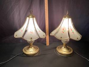lot 36 image: Pair of Touch Lamps