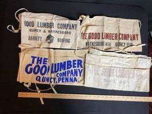 lot 41 image: Lot of Good Lumber Company Nail Bags