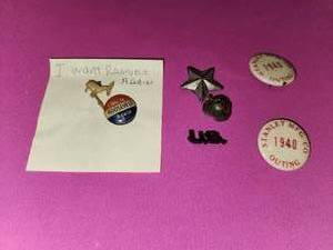 lot 141 image: old pins and more. Chambersburg PA Stanley