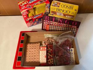 lot 83 image: Lot of Games (Bingo Vintage and Newer)