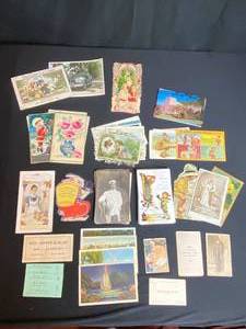 lot 85 image: Vintage Post Cards Hershey Park, Army, etc.