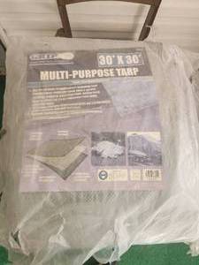 lot 142A image: 30 X 30 Tarp New