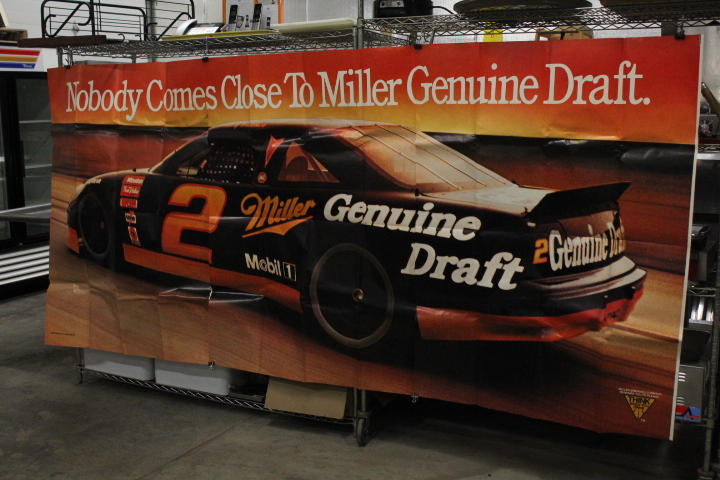 lot 57 image: Large Poster - Rusty Wallace # 2