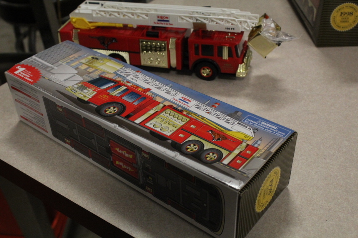 1998 Exxon Fire Rescue Truck Gold Edition
