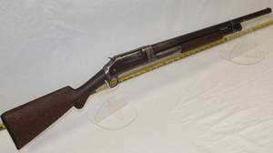 lot 8A image: Model 1897 Winchester 12 ga pump- The legendary John Browning design