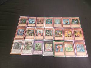 lot 28 image: Lot of 28 Foil Yu-Gi-Oh Cards