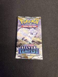 lot 21 image: 1 Sealed Booster Pack of Silver Tempest Pokmon Cards