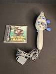 Action Base with Fishing Controller for PlayStation One Tested and working