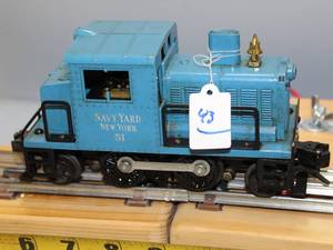 lot 143 image: Lionel Postwar No. 51 Navy Yard New York Switcher Motorized Unit
