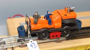 lot 147 image: Lionel No. 50 Gang Car Motorized Track Maintenance Unit