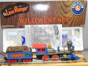 lot 16 image: The Lone Ranger Wild West General Steam Locomotive & Tender WBOX