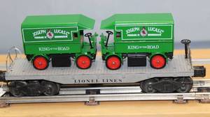lot 53 image: Postwar Lionel Lines  Flat Car