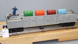 lot 81 image: ATSF Operating Barrel Car