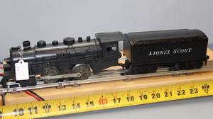 lot 133 image: Steam Switcher Locomotive & Tender