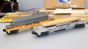 lot 108 image: Operating Log Unloading Car. & L.&N. Side Dump Car
