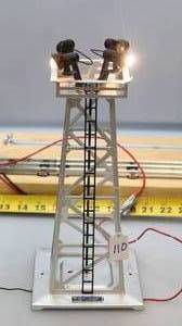 lot 110 image: Unpainted Aluminum Floodlight Tower