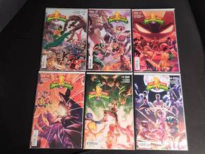 lot 8 image: Mighty Morphin Power Rangers Issue 1,2,3,4,5,6 Boom Studios