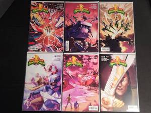 lot 10 image: Mighty Morphin Power Rangers Issue 7,8,9,10,11,12 Boom Studios
