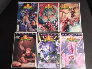 lot 12 image: Mighty Morphin Power Rangers Issue 21,22,23,24,25,26  Boom Studios