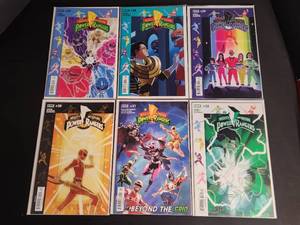 lot 13 image: Mighty Morphin Power Rangers Issue 27,27,29,30,31,32  Boom Studios